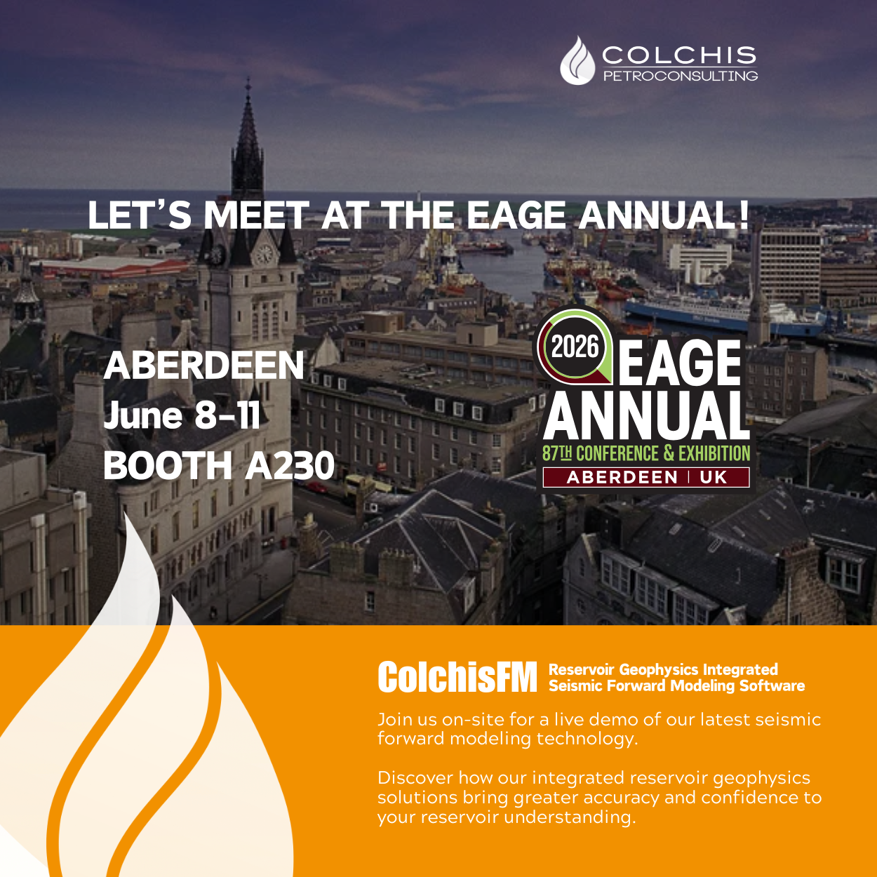 Colchis to Showcase ColchisFM at EAGE Annual 2026 in Aberdeen